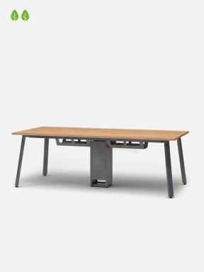 Flexiform raw frame office meeting room table