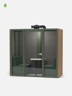 Office enclosed meeting pods
