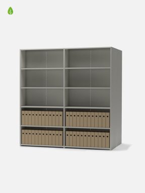 Library racking and archive shelving units