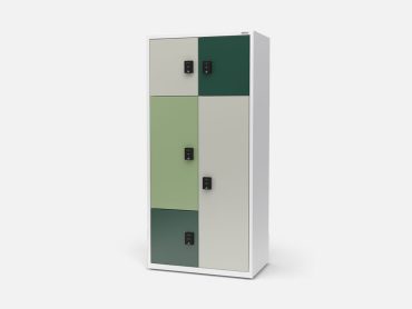 Luxo laminate storage lockers - UK made