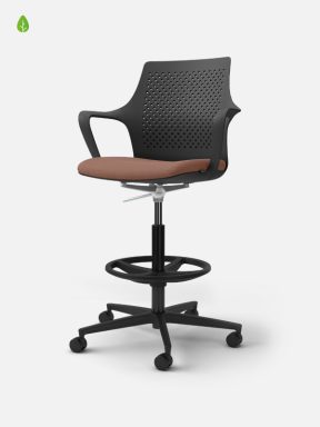 FlexiWork Draughtsman Stool with Arms