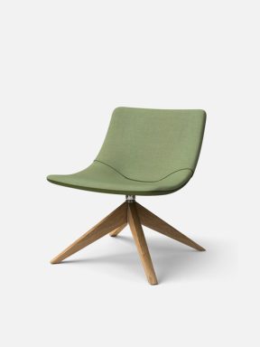 Two tone lounge chair