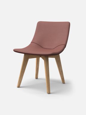 office lounge chair - wood frame