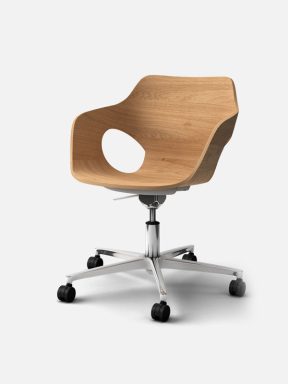 Olé office work chair with 5 star base