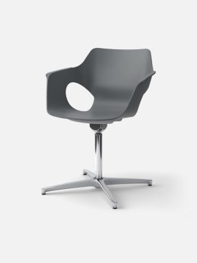 Olé office meeting chair with 4 star frame