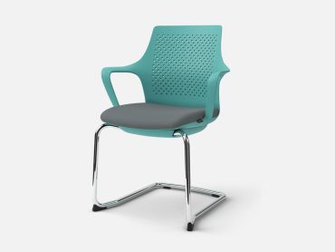 Flexi-Work office meeting chair with cantilever frame