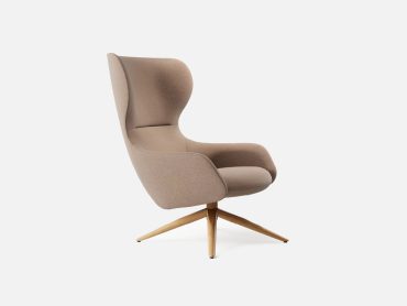 Amelia reclined office lounge chair