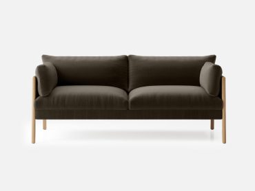 Commercial sofas with wooden legs