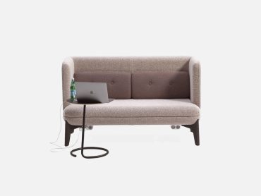 Coze office sofa with power charging