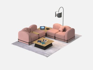 Flord Single modular sofas