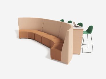 Fuse high back modular sofas