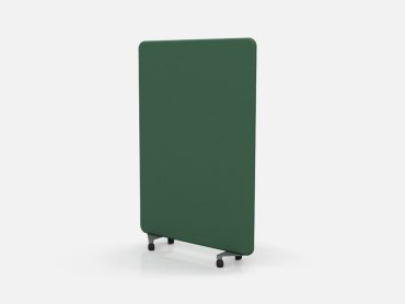 Mobile screen divider and pinboard