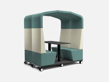 Mobile office meeting booths