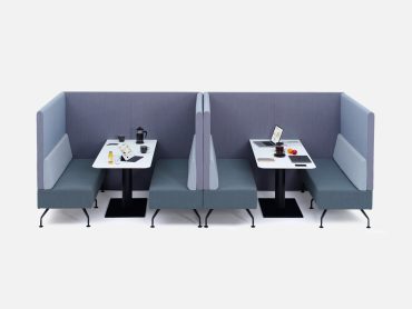 Modular banquette seating and booths