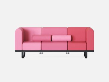 Pontoon low back modular sofa