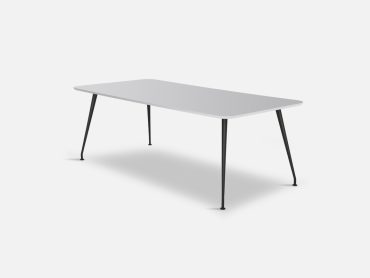 Reach office meeting table with metal legs