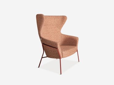 Romy wing back lounge chair