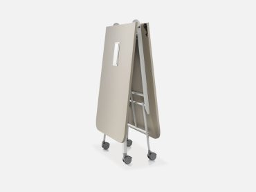 Folding office table and mobile whiteboard