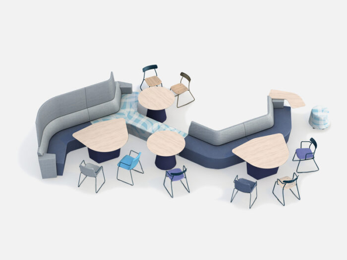 Low & High Back Modular Office Sofas - Flexiform : Flexiform