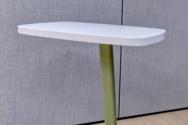 Fixed height laptop table