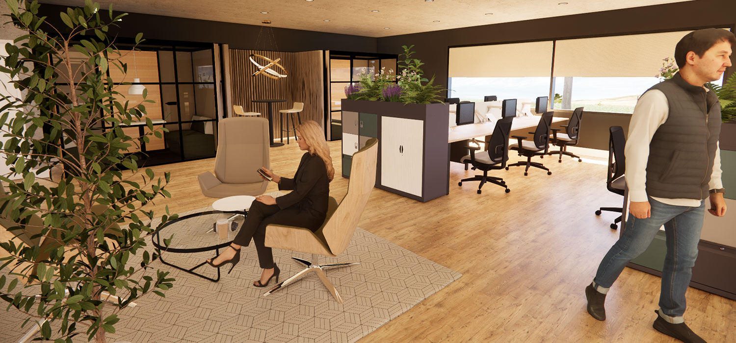 UK office interior design proposal