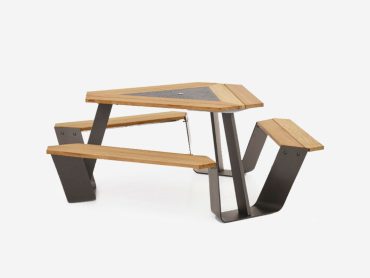 Anker Outdoor Table and Bench Set