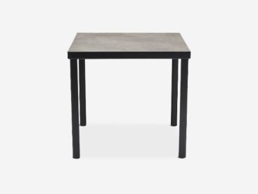 Commercial square outdoor table