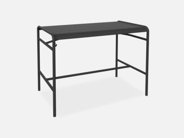 Luxembourg commercial all metal outdoor table