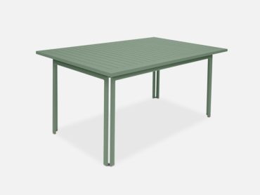 Metal outdoor dining tables