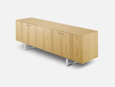 Console storage cabinet for offices