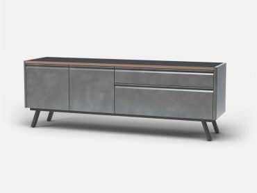 Ferro industrial styled sideboard storage