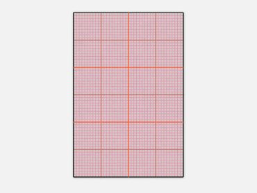 Graph pink rectangular commercial rug