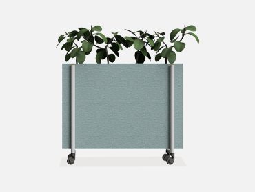 Mobile office planter