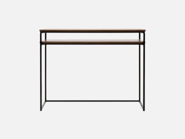 office console table with double layer