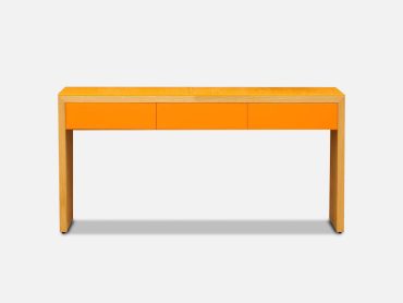 Console Table with under surface storage