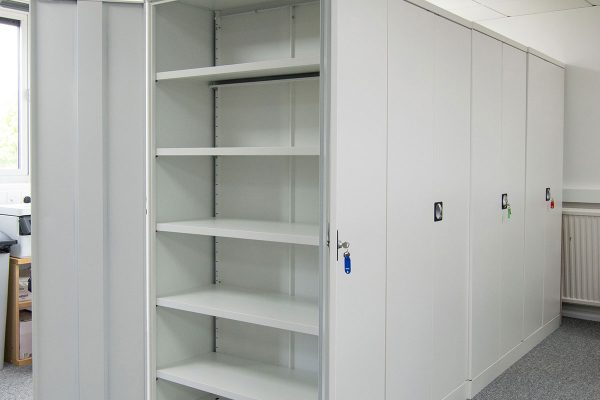 Metro office storage cupboards