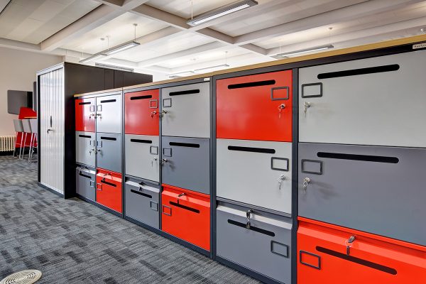 6 door office lockers