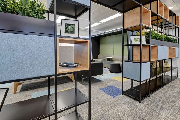 FlexiGrid Office Partition with Archway