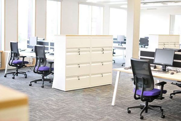 Combination office storage units